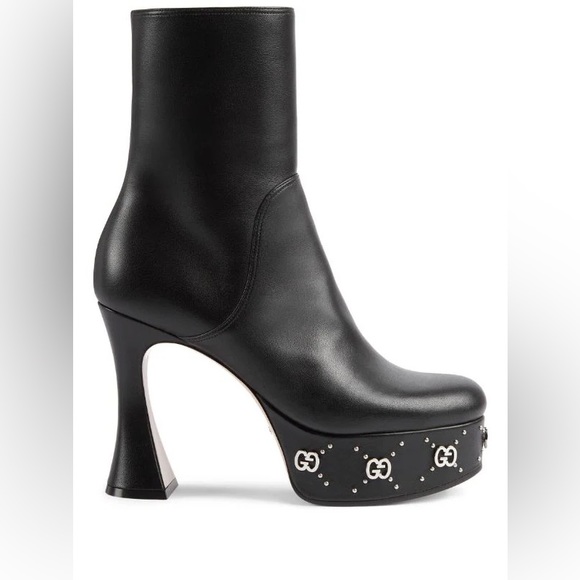 Gucci | Interlocking G leather boots - Picture 2 of 8